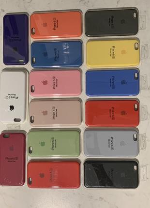 Силиконовый чехол apple silicone case на айфон {для iphone} 6s/6s /7/7 /8/8 /xs/xr2 фото