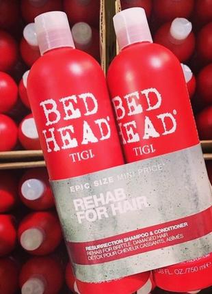 Шампунь и кондиционер tigi bed head urban antidotes resurrection