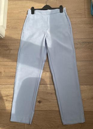 Голубые брюки mango 34 xs