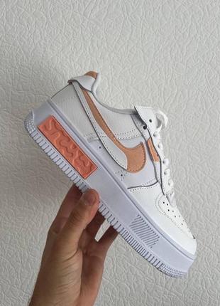 Кроссовки nike air force fontanka peach