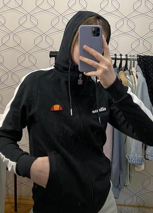 Олимпийка ellesse с белыми лампасами