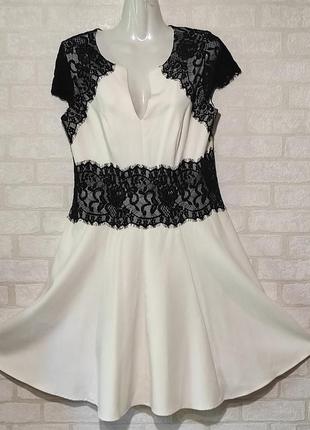 Шикарное платье с кружевом от бренда star3 фото