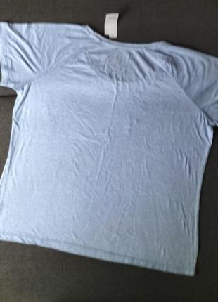 Легкая футболка оверсайз большой размер 2xl, 3xl3 фото