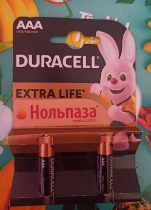 Батарейки duracell1 фото