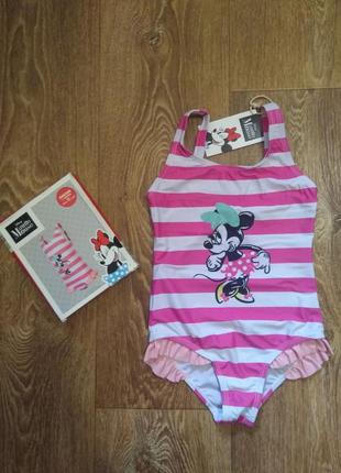 Купальник minnie mouse 98/104, 110/116