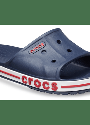 Crocs шлепки синие в наличии bayaband slide5 фото