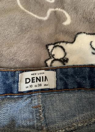 Джинсовая юбка новая denim new look5 фото