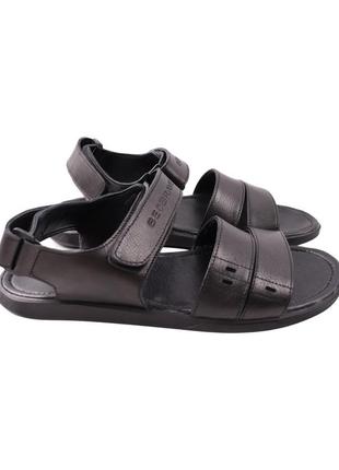 Сандалі чоловічі brave чорні натуральна шкіра, 40