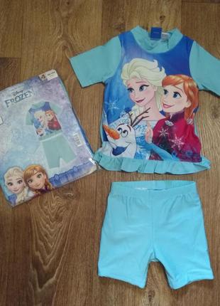 Купальный костюм  frozen 86-92, 98-104