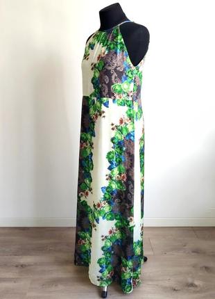 Красивое длинное платье с американской проймой бренда ynonime designers в размере l2 фото