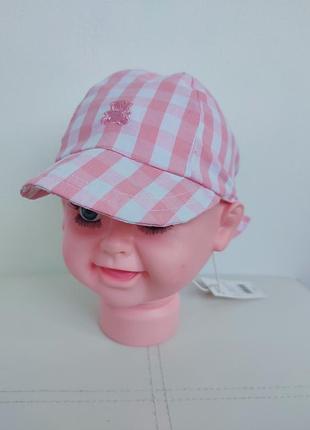 Панамка, кепка в клетку с козырьком original marines 44