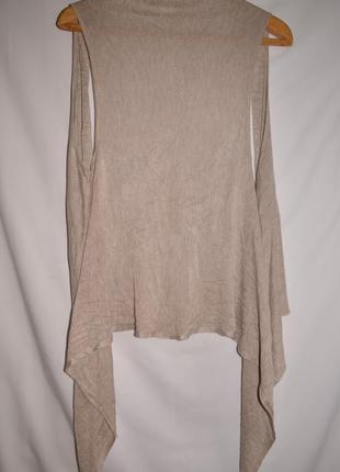 Безрукавка накидка bershka knitwear4 фото