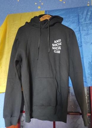 Худі assc floral flower hoodie  anti social social club