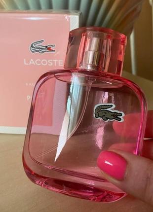 Женская туалетная вода lacoste l. 12.12 pour elle sparkling лакоста спарклинг 90 мл1 фото