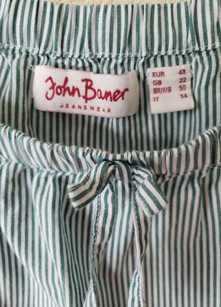 Натуральная блуза рубашка  john baner jeans wear 22 uk5 фото