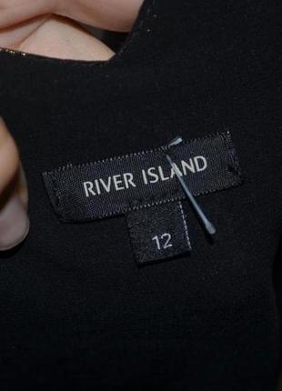 12/38/м-l фирменное красивое женское платье сарафан в бельевом стиле river island золото10 фото