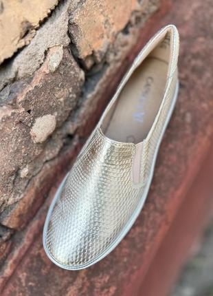 Комфортні та дуже красиві сліпони, літні туфлі з високоякісної натур. шкіри5 фото