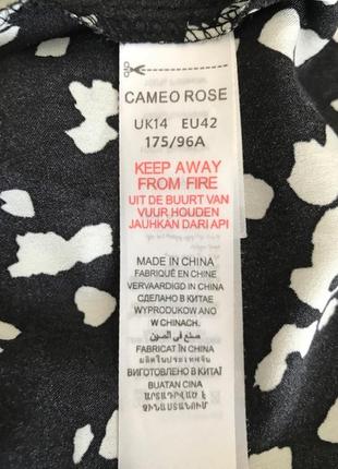 Красивое ярусное платье от cameo rose, размер 14/42, укр 48-506 фото
