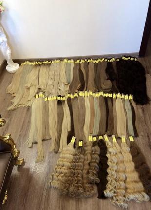 Волосы для наращивания люкс