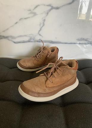 Ботинки clarks, демі натуральні