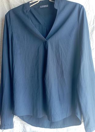 Блузка, сорочка темно синя yessica, eur 36