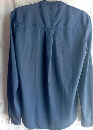Блузка, сорочка темно синя yessica, eur 362 фото