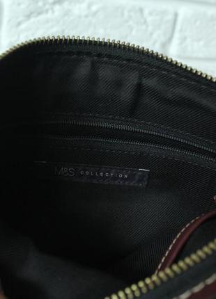 Marks&spencer симпатична сумочка через плече. натуральна шкіра.5 фото
