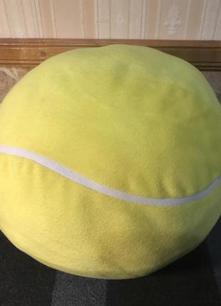 Мячик подушка, мягкая игрушка размер 83 ярко желтый