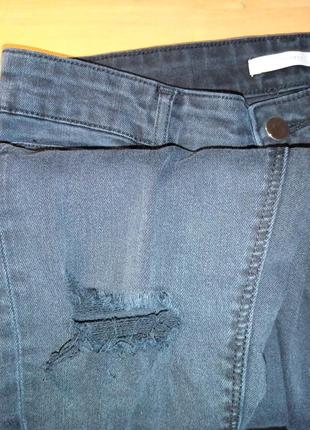 Чёрные джинсы скини 40 размера. цена 175 грн.4 фото