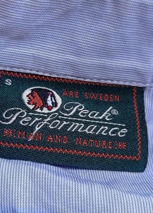 Peak performance 100% хлопковая рубашка,р.s,румуния3 фото