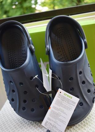 Оригинальные сабо кроксы шлепанцы шлепки сланцы тапки тапочки crocs m 7 w 9 39/40 26 см4 фото