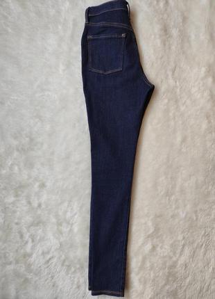 Женские темные синие джинсы скинни стрейч супер стрейчевые американки old navy ballerina8 фото