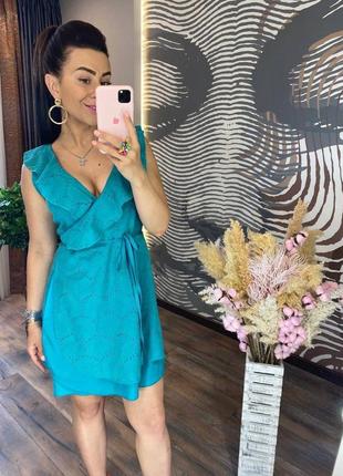 Летнее платье на запах