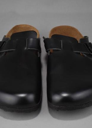 Birkenstock boston clogs leather сабо клоги шлепанцы мужские кожаные нижняя оригинал 44-45р/29с4 фото