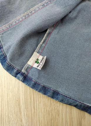 Джинсова, джинсова курточка для дівчаток4 фото