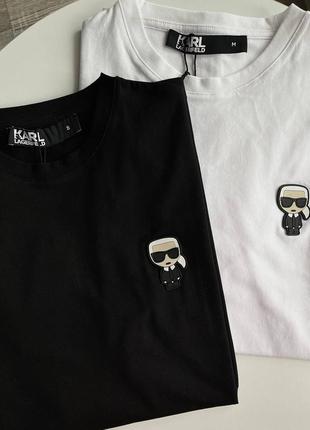 Футболка karl lagerfeld оверсайз2 фото