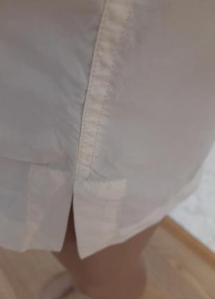 Ніжна вінтажна пряма сорочка блуза з вишивкою 100% шовк4 фото