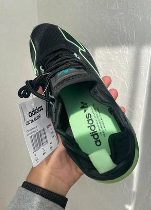 Мужские кроссовки adidas zx 2k boost black white 40-41-42-44-457 фото