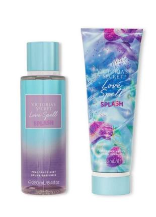 Ідея подарунка парфумований набір love spell splash оригінал victoria's secret виктория сикрет вікторія сікрет1 фото