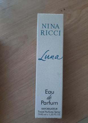 Туалетна вода духи парфуми тестер nina ricci luna оригінал