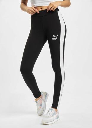 Оригінальні легінси puma iconic t7 mr leggings / 53008001