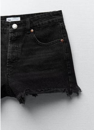 Новые джинсовые шорты зара5 фото