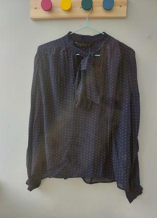 Блуза напівпрозора