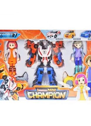 Трансформер "тобот: атлон чемпіон" із фігурками