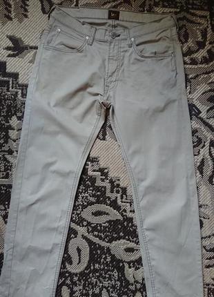 Брендовые фирменные летние стрейчевые джинсы lee модель daren zip fly,оригинал, размер 32.1 фото