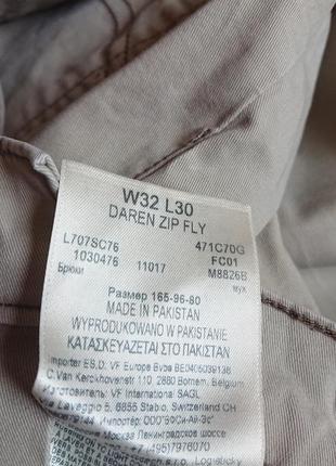 Брендовые фирменные летние стрейчевые джинсы lee модель daren zip fly,оригинал, размер 32.10 фото
