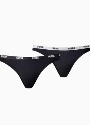 Пак набор трусиков белья  puma women's bikini briefs 2 pack
