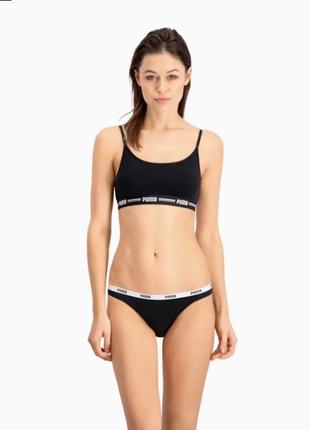 Пак набор трусиков белья  puma women's bikini briefs 2 pack6 фото