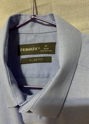 Мужская рубашка primark3 фото