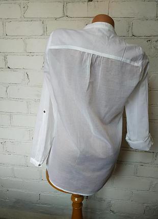 Сорочка/рубашка батистова у квіти/бавовна2 фото